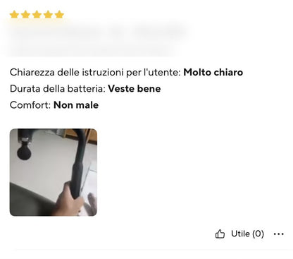 NeckoRelax — Massaggiatore Professionale a Collo Flessibile